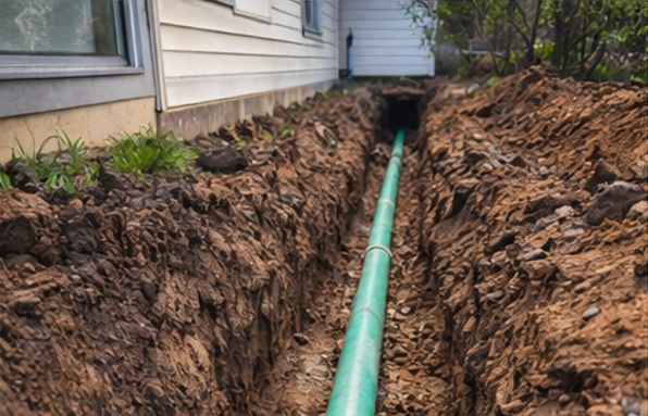 Underground utility work